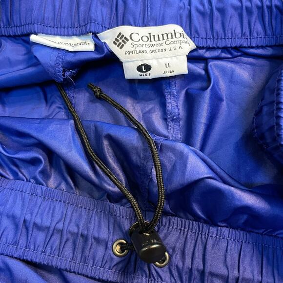 Columbia Titanium Pants Mens Large Waterproof Nylon Packable Pockets Zip Ankle - Picture 14 of 15